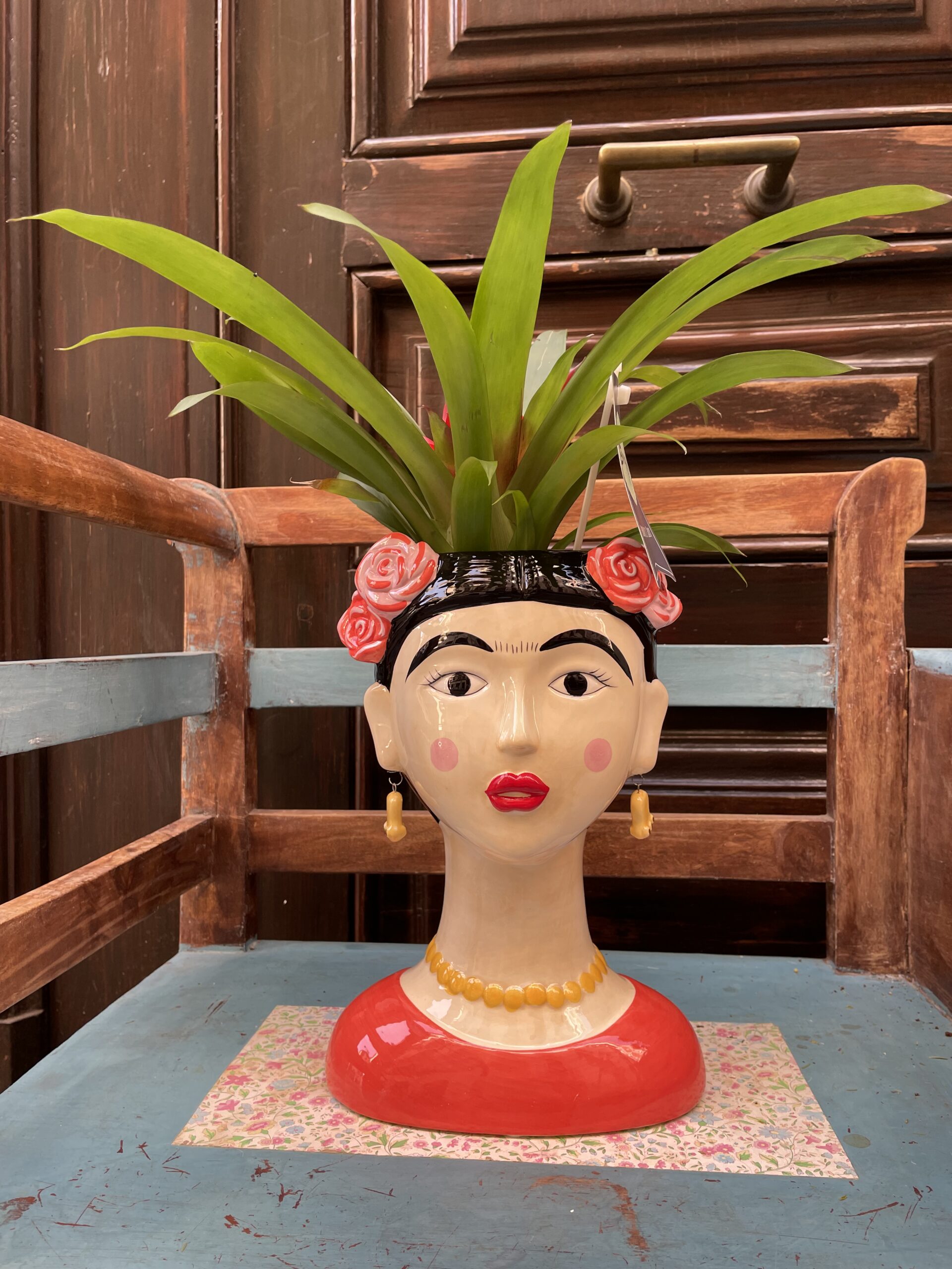 Menstruación Chimenea Tristemente Macetero Frida tamaño mediano | El Jardín de Paula